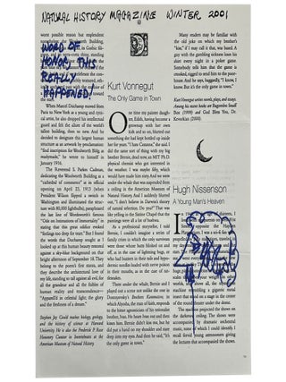 Item No: #365915 "The Only Game in Town" Kurt Vonnegut
