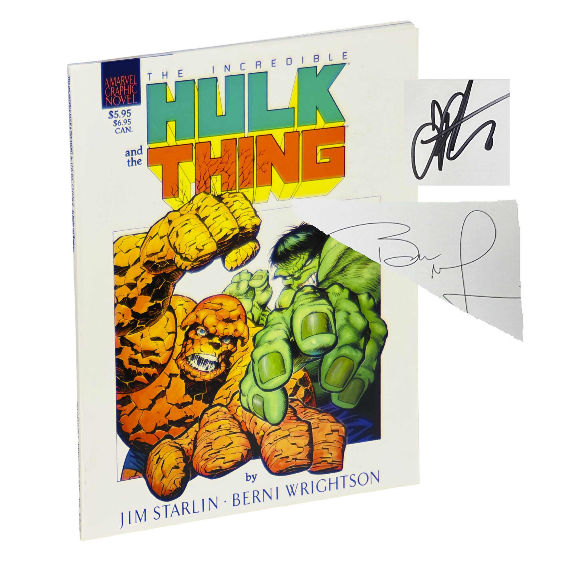 The Incredible Hulk And The Thing The Big Change Jim Starlin Berni the-incredible-hulk-and-the-thing-the-big-change-jim-starlin-berni