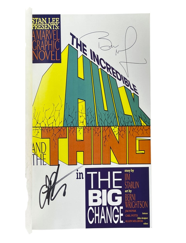 The Incredible Hulk and the Thing: The Big Change