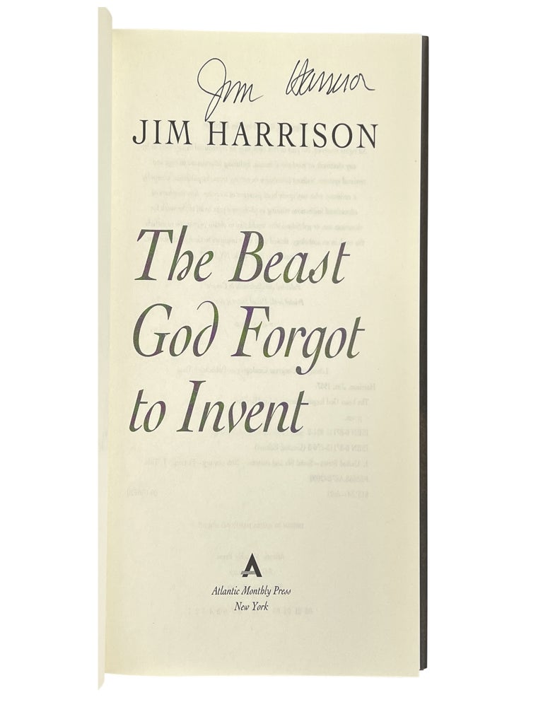 The Beast God Forgot to Invent