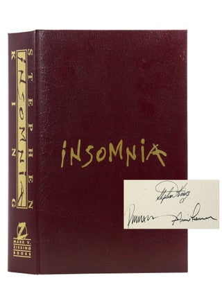 Item No: #366077 Insomnia [Signed, Numbered]. Stephen King
