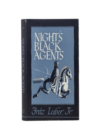 Item No: #366116 Night's Black Agents. Fritz Jr Leiber