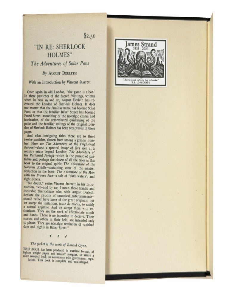 "In Re: Sherlock Holmes": The Adventures of Solar Pons