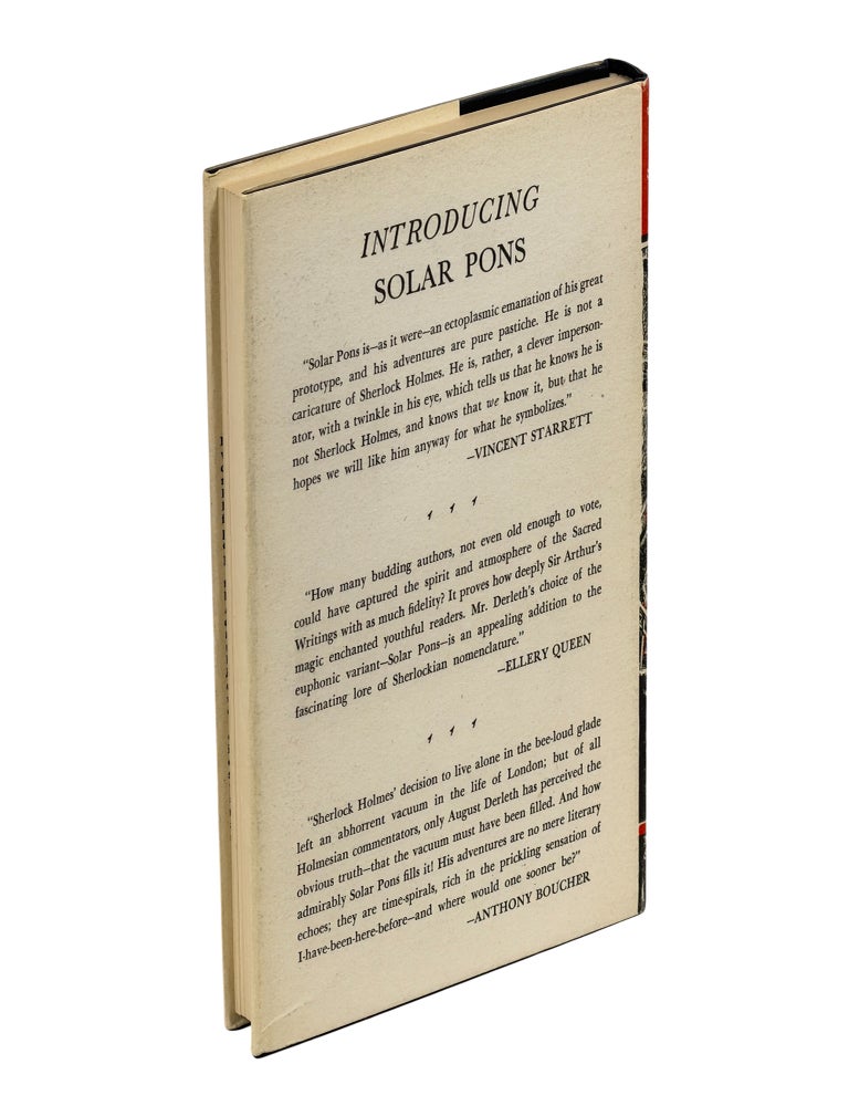 "In Re: Sherlock Holmes": The Adventures of Solar Pons