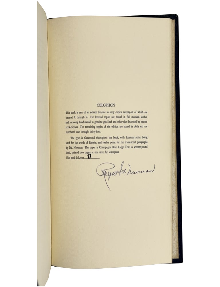 The Life of Lincoln: Abraham Lincoln: An Autobiographical Narrative