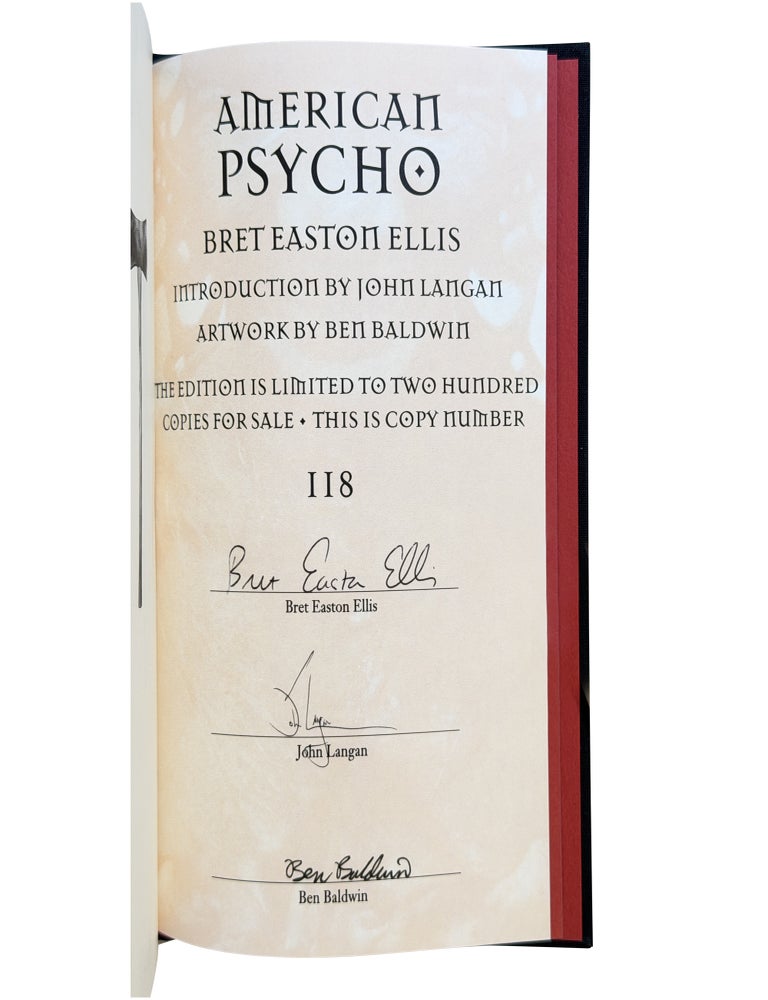 American Psycho [Signed, Numbered]
