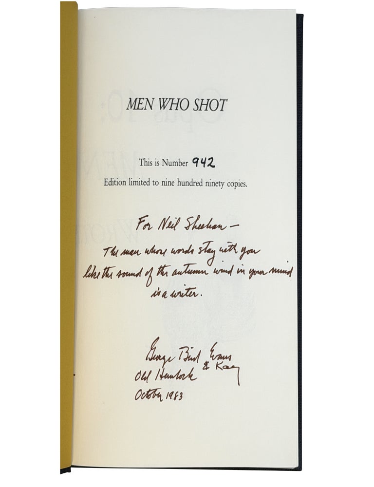 Opus 10: Men Who Shot and Wrote About It [Signed, Numbered]