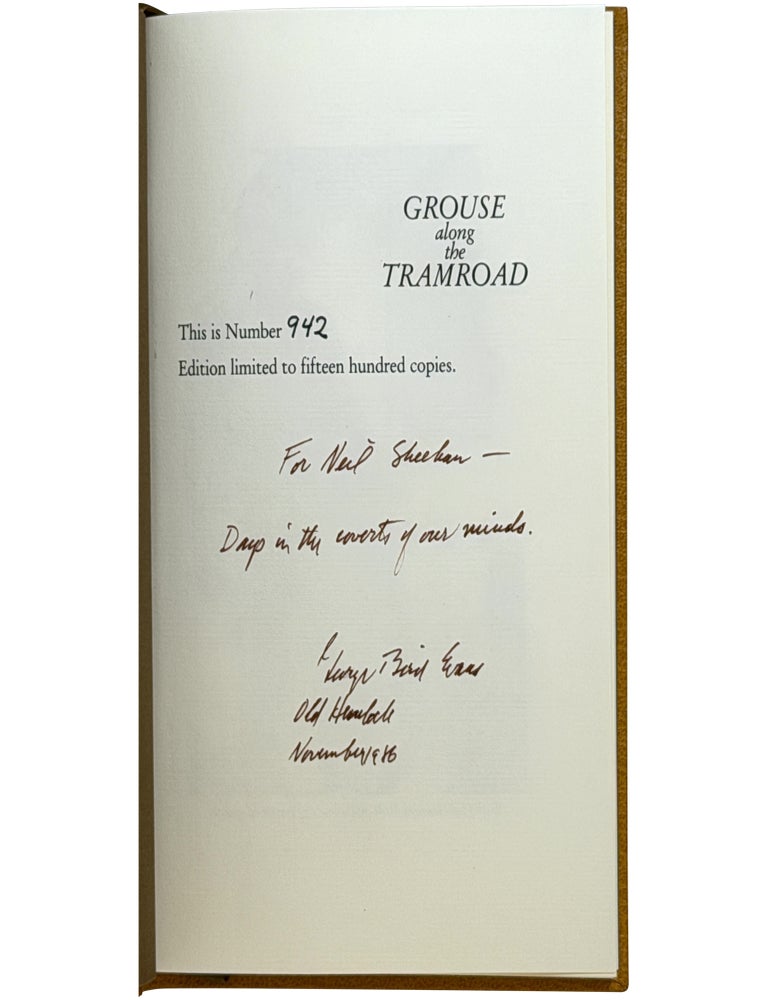 Grouse Along the Tramroad: Shooting Over Four Generations of Old Hemlock Setters [Signed, Numbered]