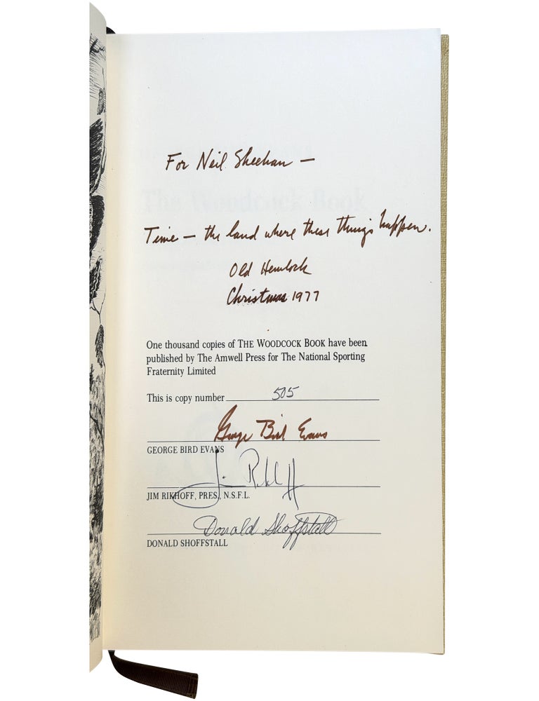 The Woodcock Book [Signed, Numbered]