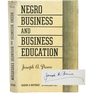 Item No: #366405 Negro Business and Business Education: Their Present and...