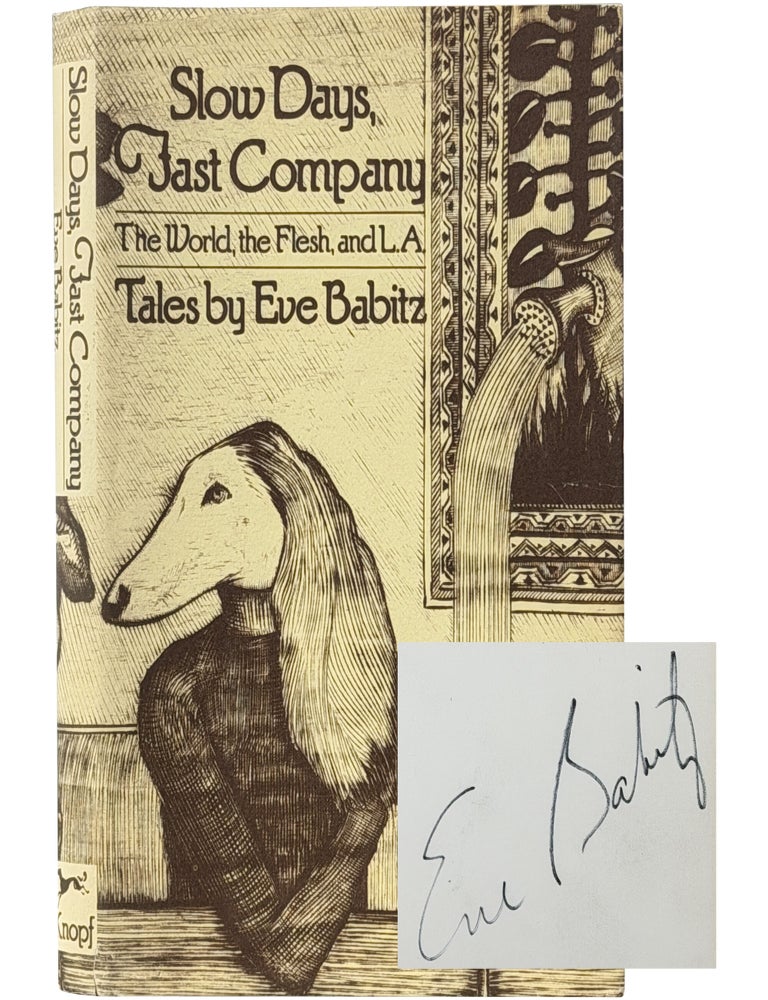 Item No: #366450 Slow Days, Fast Company. Eve Babitz.