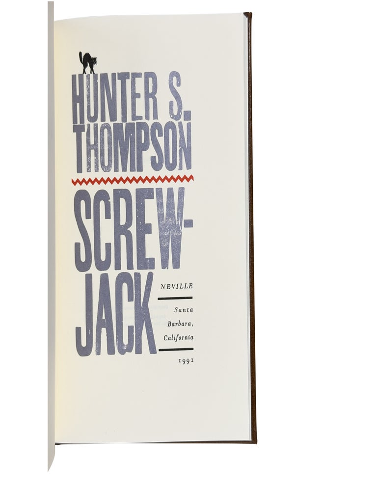 Screwjack [Signed, Lettered]