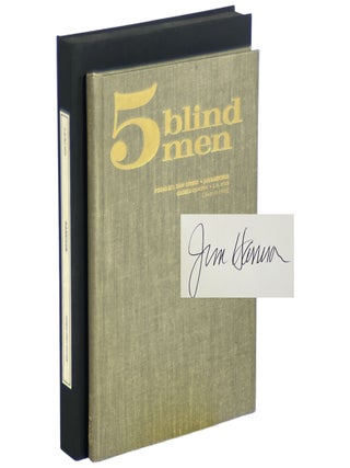 Item No: #39328 5 Blind Men: Poems. Jim Harrison, Dan Gerber, George Quasha, J....