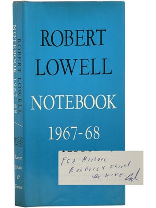 Item No: #40974 Notebook 1967&ndash;68. Robert Lowell