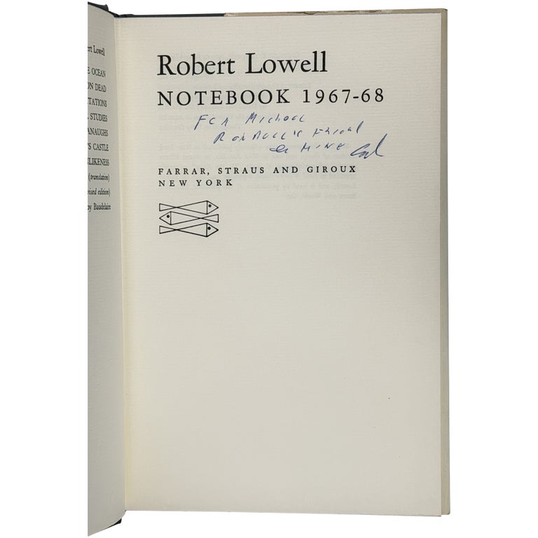 Notebook 1967–68