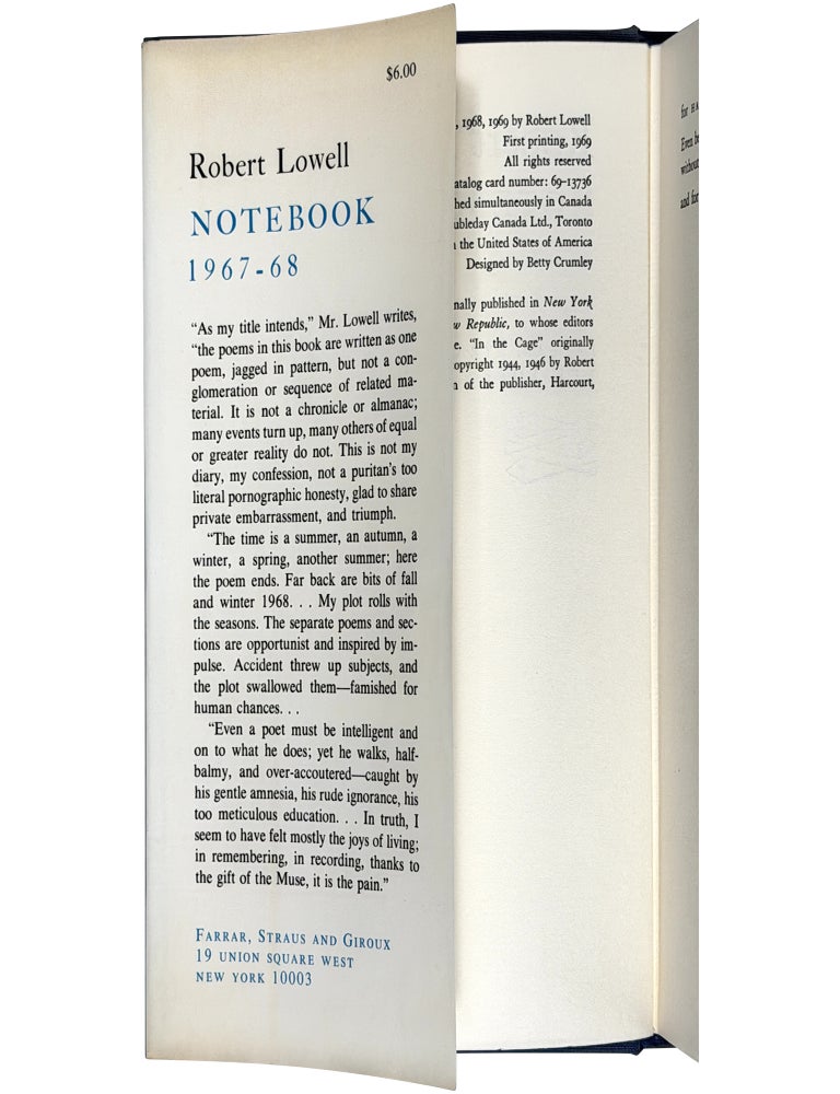 Notebook 1967&ndash;68