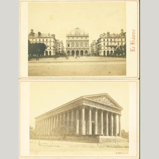 Item No: #4719 27 Cabinet Cards of Paris Scenes. Achille Quinet
