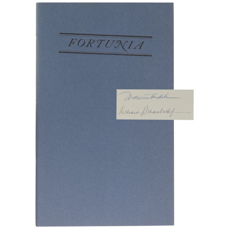 Item No: #48132 Fortunia: A Tale [Signed, Numbered]. Maurice Sendak, Mme D'Aulnoy.