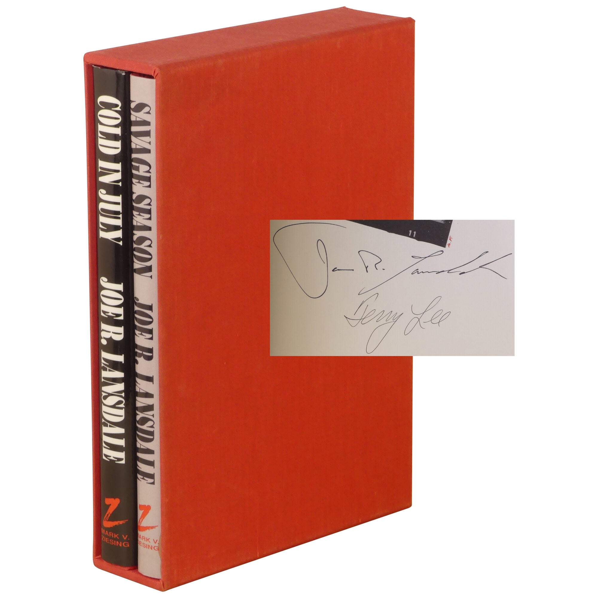 Cold In July / Savage Season Signed, Numbered | Joe Lansdale