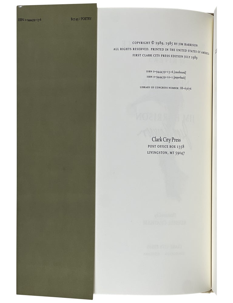 The Theory & Practice of Rivers and New Poems