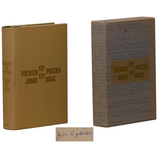 Item No: #51662 Picked-Up Pieces [Signed, Numbered]. John Updike