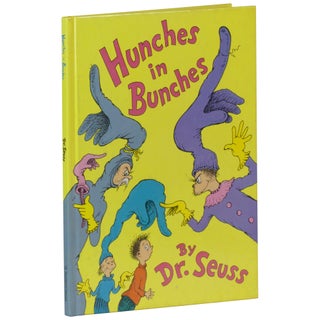Item No: #74259 Hunches in Bunches. Seuss Dr, Theodor Geisel