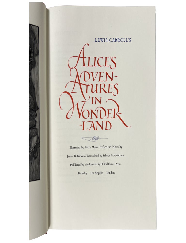 Alice's Adventures in Wonderland + Through the Looking Glass, and What Alice Found There (California Pennyroyal Edition)