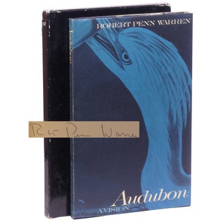 Item No: #76588 Audubon: A Vision [Signed, Limited]. Robert Penn Warren
