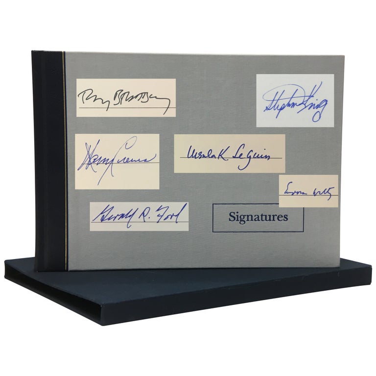 Item No: #8500 Lord John Signatures [1/150 Deluxe Copies]. Stephen King, Herb Yellin, introduction.