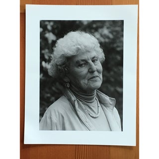 Item No: #8985 Inscribed Head and Shoulders Portrait Photograph. Tillie Olsen,...