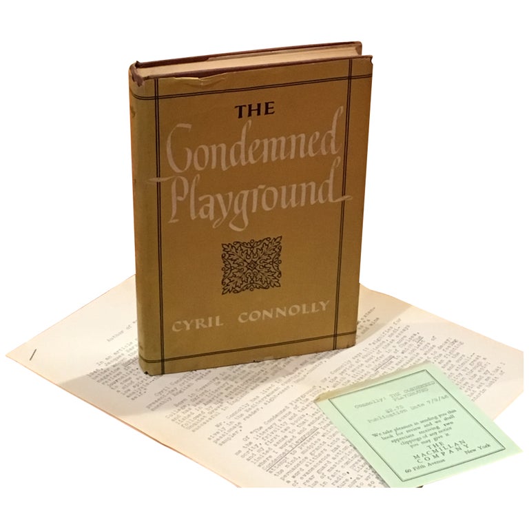 Item No: #9012 The Condemned Playground: Essays 1927-1944 [Review copy]. Cyril Connolly.