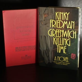 Item No: #9113 Greenwich Killing Time [First and Proof, Both Inscribed]. Kinky...