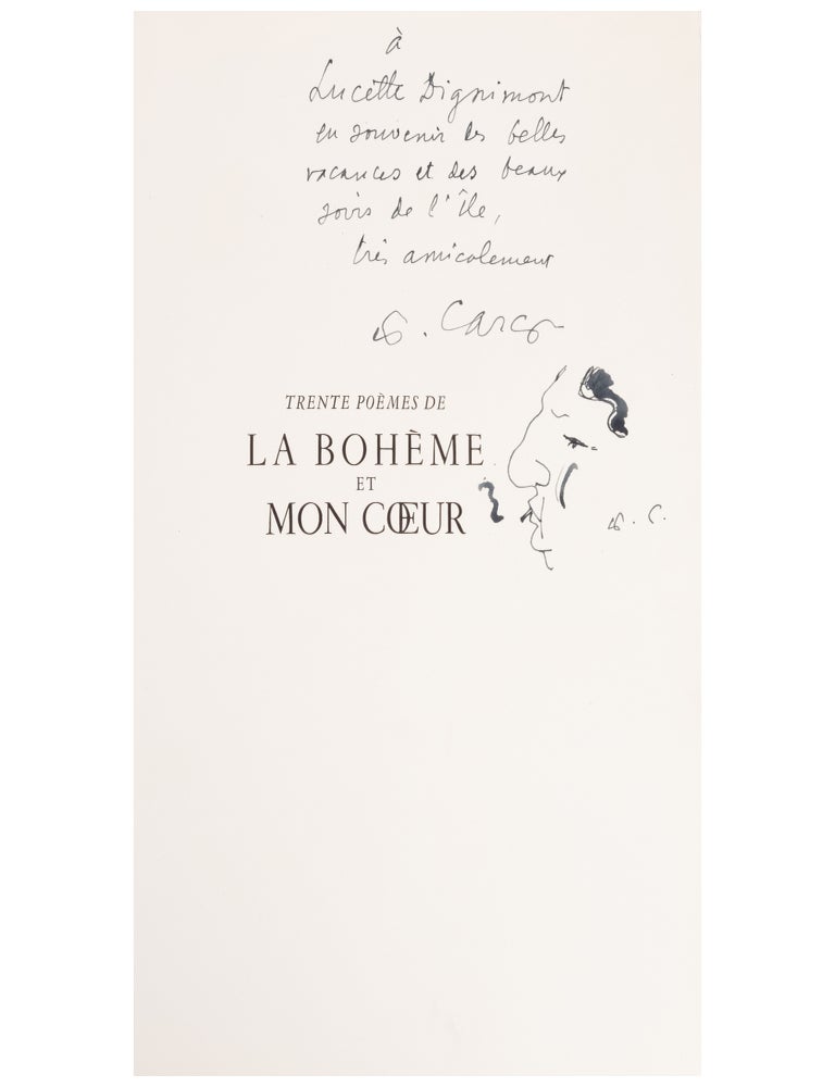 Trente poèmes de la bohème et mon coeur