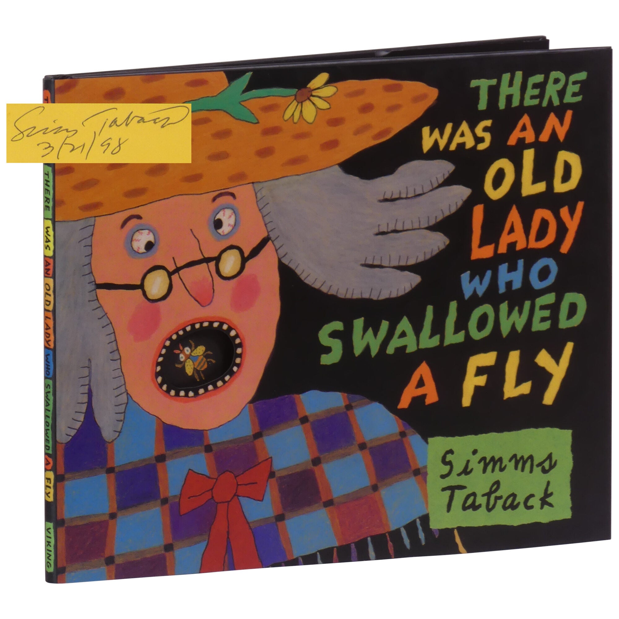 Simms Taback There Was an Old Lady Who Swallowed a Fly | Simms Taback | First Edition
