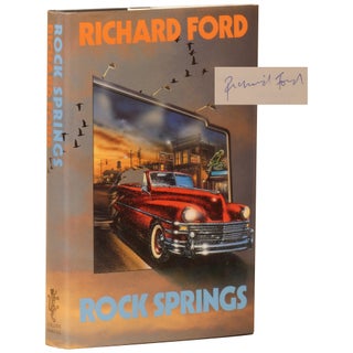 Item No: #99703 Rock Springs: Stories. Richard Ford
