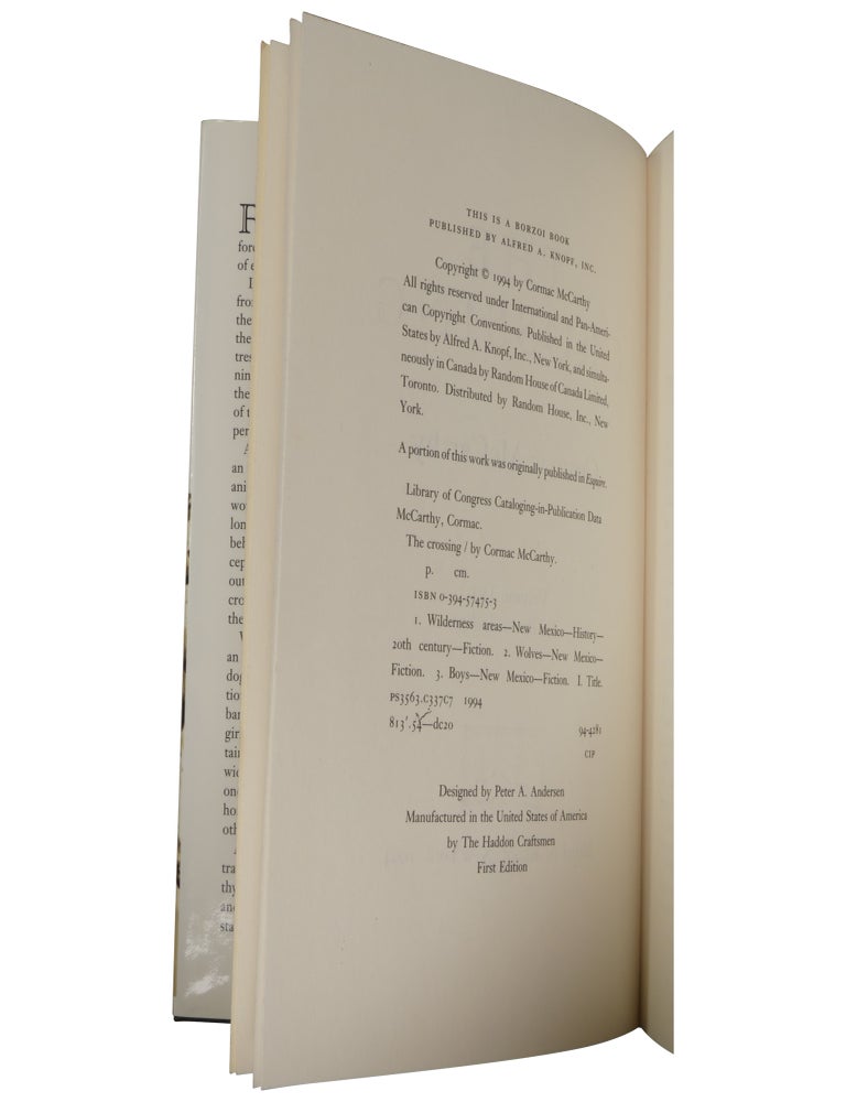 The Crossing: Volume Two, the Border Trilogy